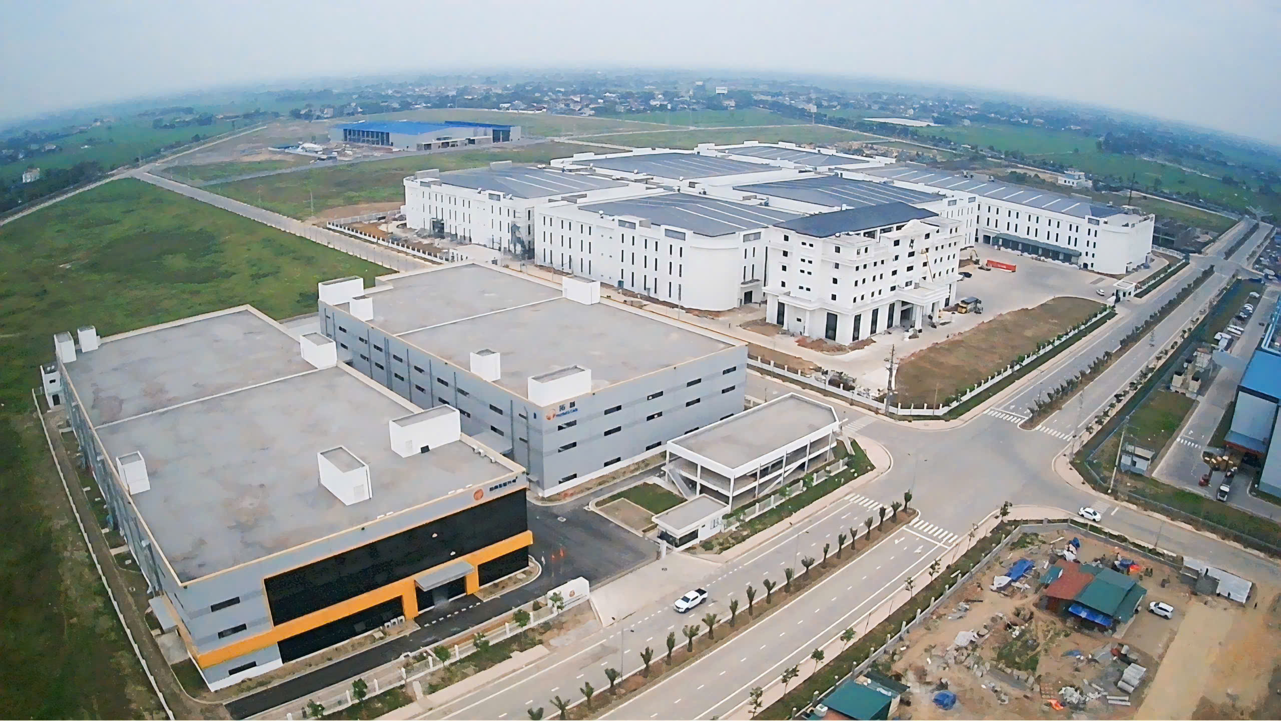 Toàn cảnh KCN Mỹ Thuận Nam Định từ trên cao - Hạ tầng đồng bộ, quy hoạch hiện đại